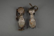 Ice skates - top view